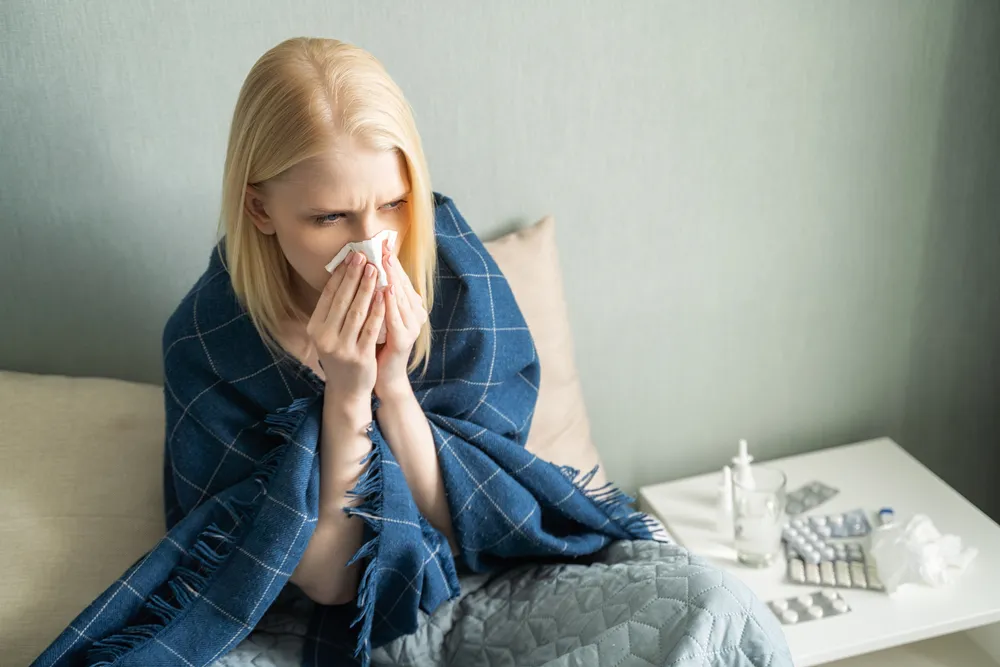 درمان سریع آنفولانزا در خانه